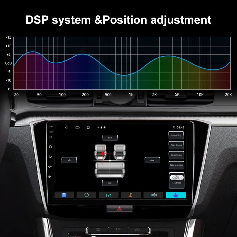 Автомобильный радиоприемник ISUDAR Android 10 VW/Passat b8 Magotan 2015-Автомобильный