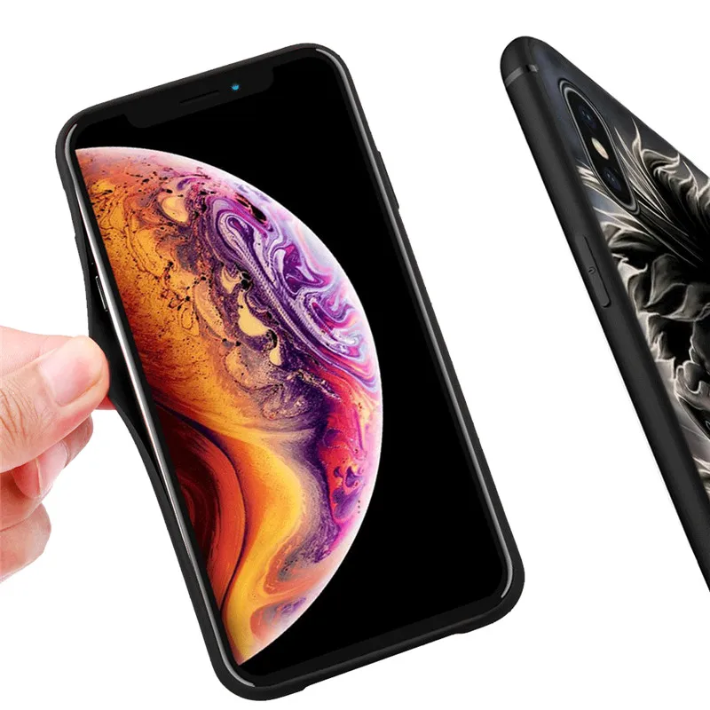 Фото Силиконовый чехол с изображением короля льва для iPhone 8 7 6 6S Plus 5 5S SE X XR XS 11 Pro Max Силиконовый чехол с изображением короля льва для iPhone 8 7 6 6S Plus 5 5S SE X XR XS 11 Pro Max