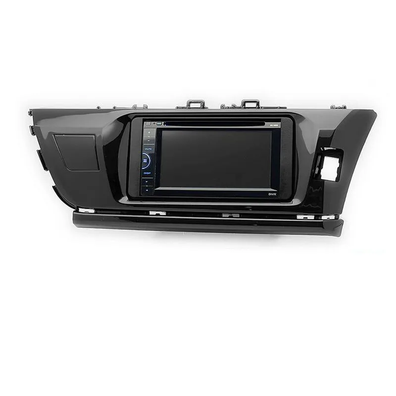 11-227 Car Radio Fascia for TOYOTA Corolla 2013+ (Right wheel)Stereo Dash CD Trim Installation Frame Kit 200*100/173*98mm | Автомобили и