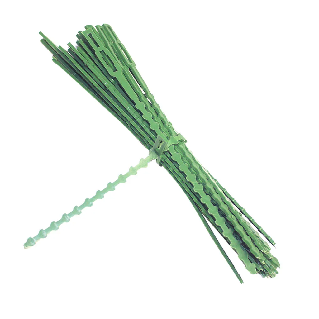 30Pcs Garden Cable Ties Reusable Plant Support Shrubs Fastener Tree Adjustable Plants Planting Horticulture Tools 2.17 | Дом и сад