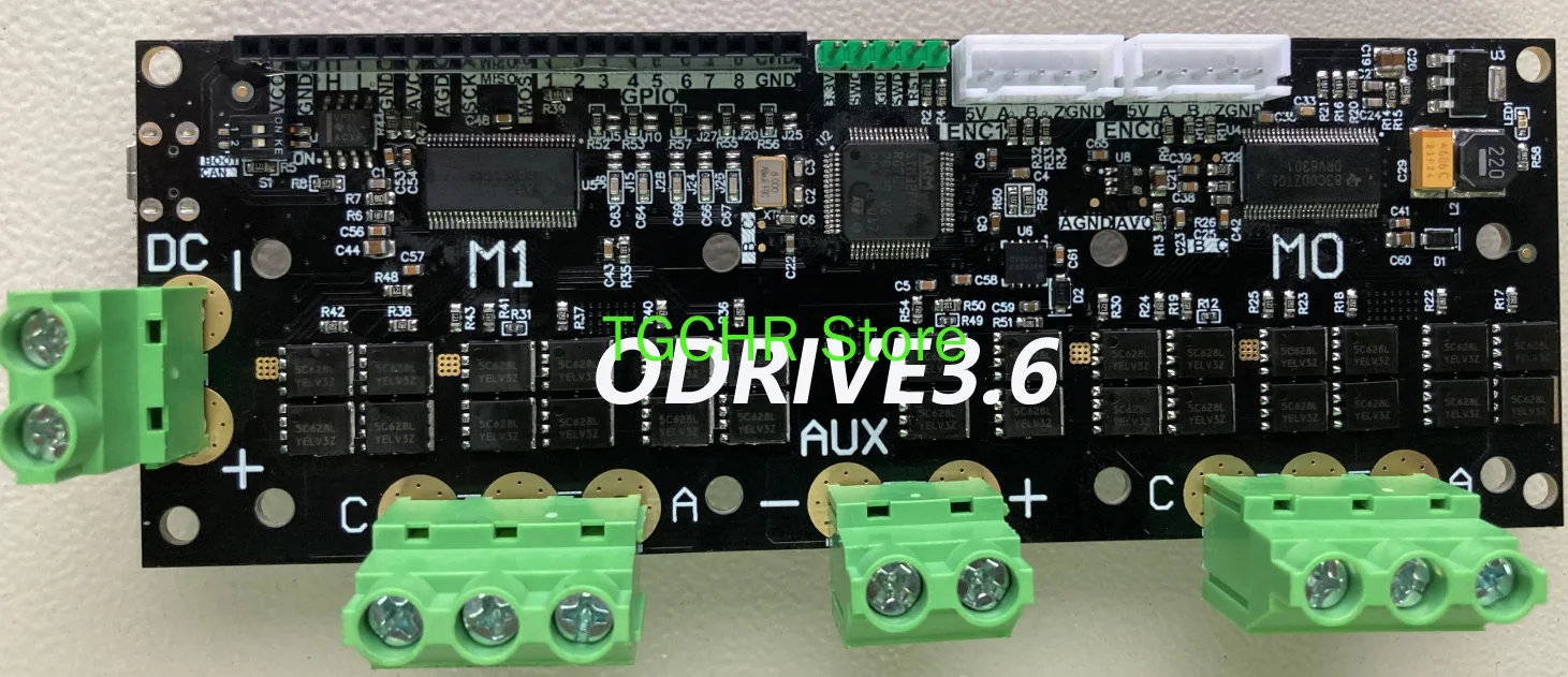 ODrive Hardware3.6 yüksek performanslı fırçasız Motor kontrol cihazı destekler çeşitli kodlayıcı BLDC
