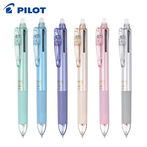 Японская многофункциональная стираемая ручка-пилот с фриксионами, модель 3 в 1, красная, синяя и черная, 0,38 мм, 1 шт.