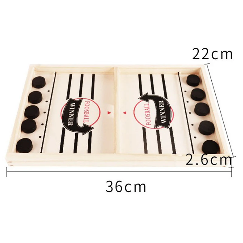 

Dropshipping Paced Sling Puck Winner Fun Toys For Family Child Kids Board-Game Party Game Funny Toys Fast Hockey good quality