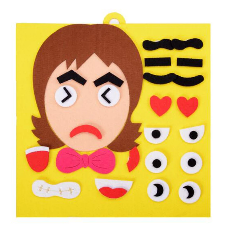 Нетканые 3D пятичувственные органы эмоции поделки своими руками нетканые