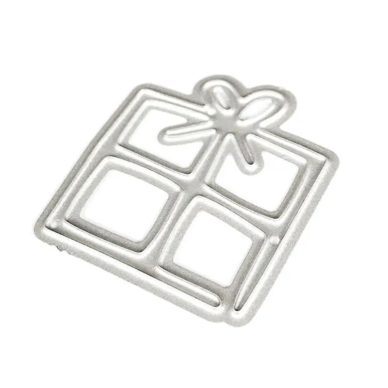 Подарочная коробка металлический Трафаретный вырубной штамп трафарет для