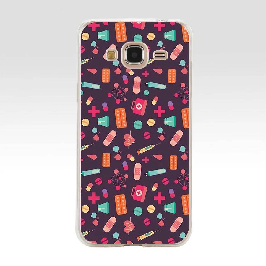 Чехол 253FG для телефона из мягкого силикона и ТПУ медсестры медицинской медицины