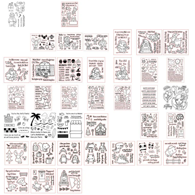 

All 72% discount Clearance Clear Stamps 2021 for Scrapbooking Crafts Cards 2