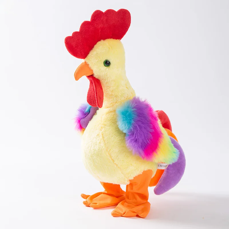 

Robot Chicken Pet Toys Electronic Plush Screaming Rooster Electric Funny Dance Sing Animal Music Soft Pet For Kids Birthday Gift