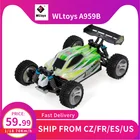 Гоночный автомобиль WLtoys A959B 118 70 кмч высокоскоростной гоночный автомобиль 540 матовый двигатель полноприводный внедорожник с дистанционным управлением RTR радиоуправляемая игрушка