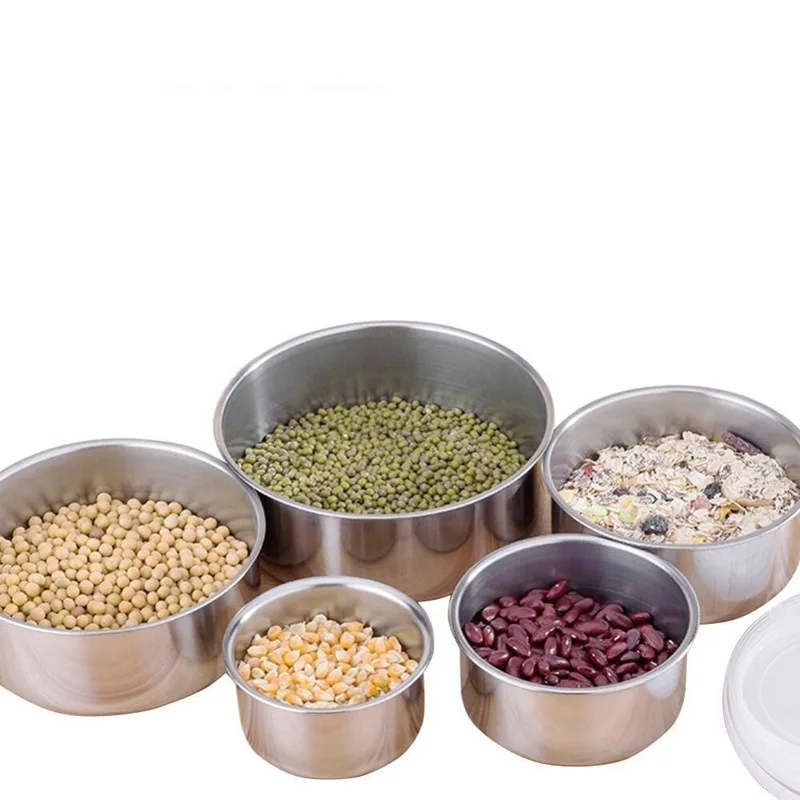 Миска из нержавеющей стали 5 шт./компл. | Дом и сад