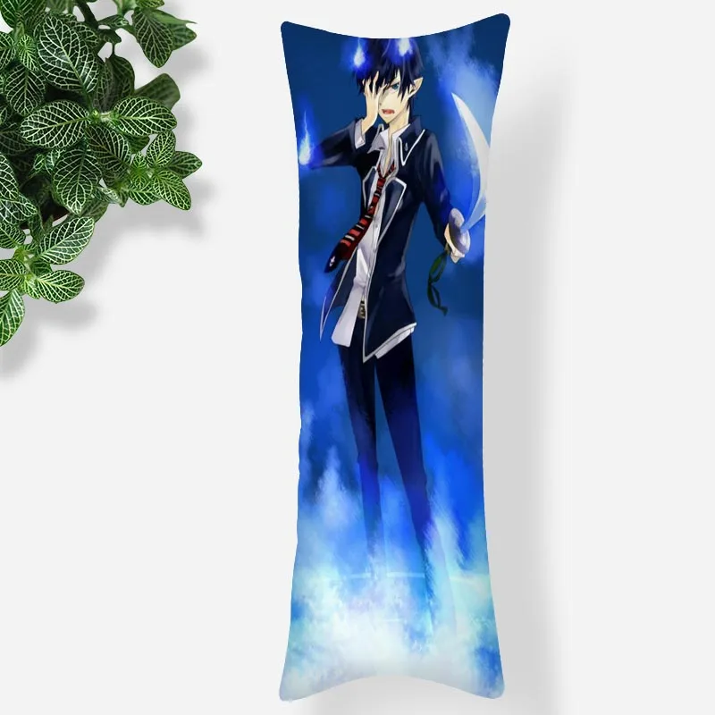Home Decor Blue Exorcist Anime Body Pillow Case Double-Sided Print Silk Smooth Soft Fabric Cover For Boys Girls Gift 0531 | Дом и сад