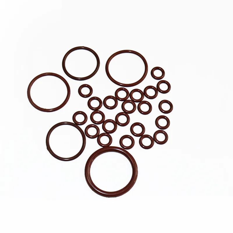 

Wire warp 2.5* outer diameter 6/7/8/9/10/11/12/13/14/15/16 to 28 fluorine rubber O-ring high temperature resistance
