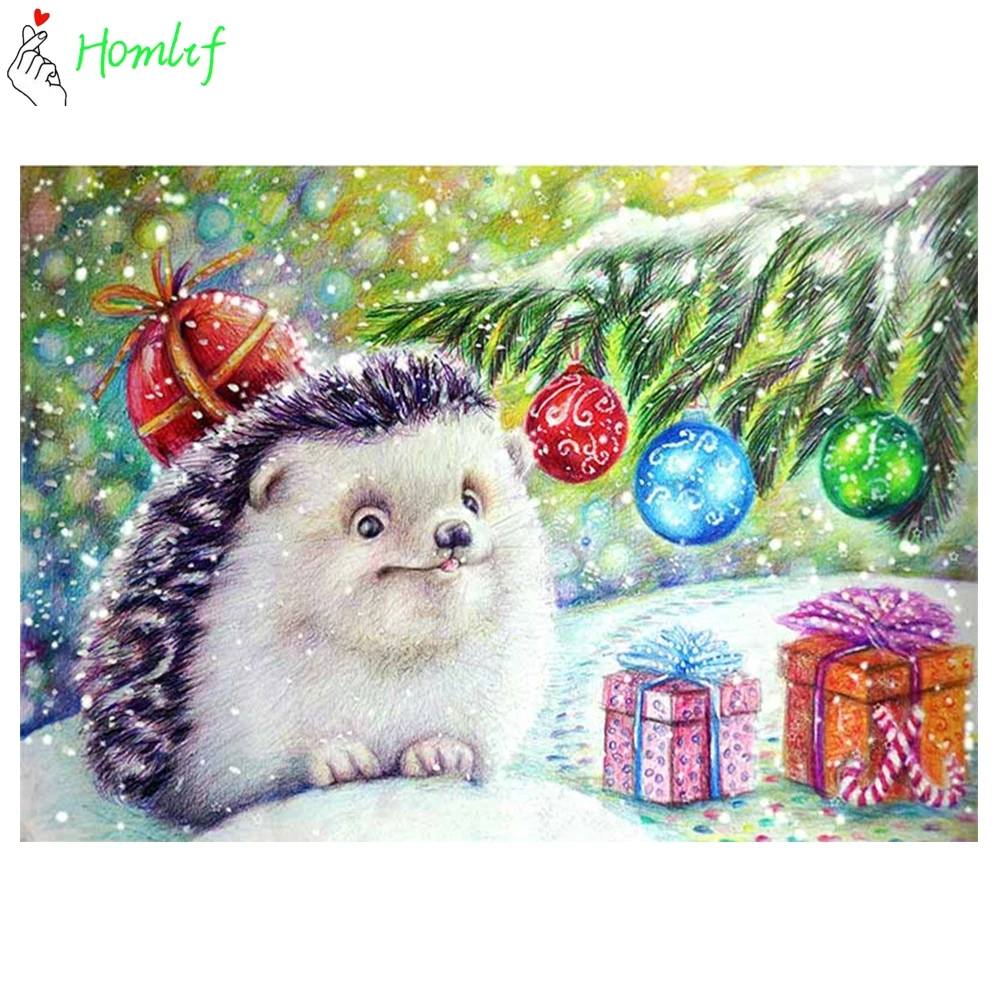 Рождественский квадратный полностью Алмазный рисунок домашний Декор Картина из