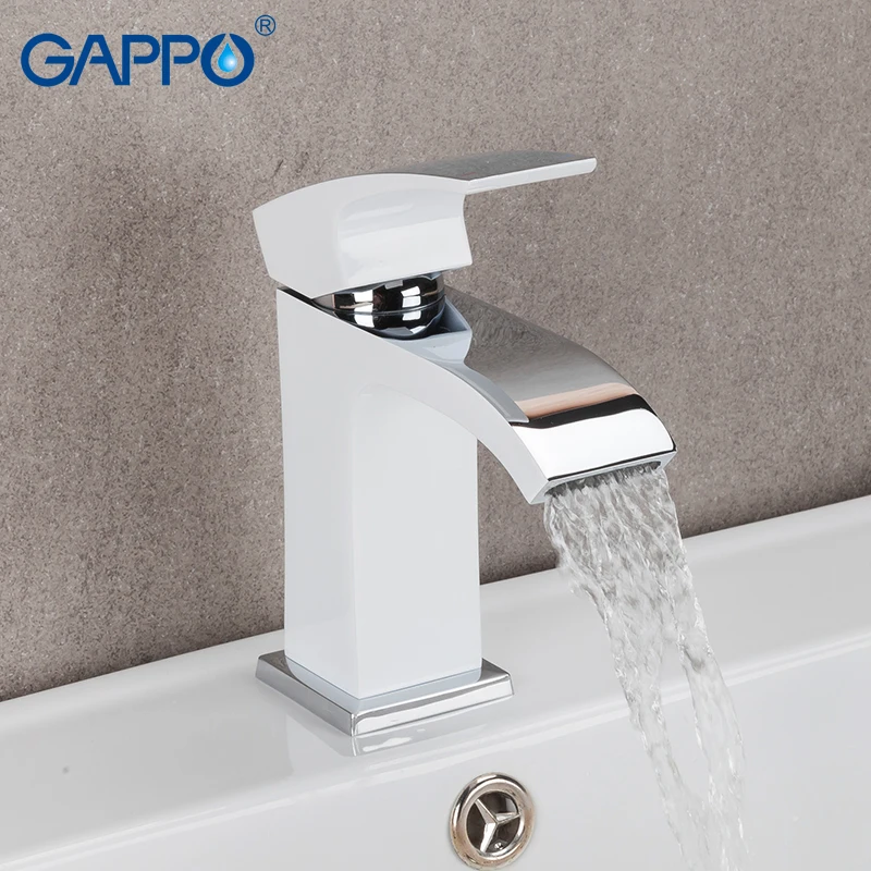 GAPPO смеситель для умывальника золотистый ванной комнаты Смесители раковины