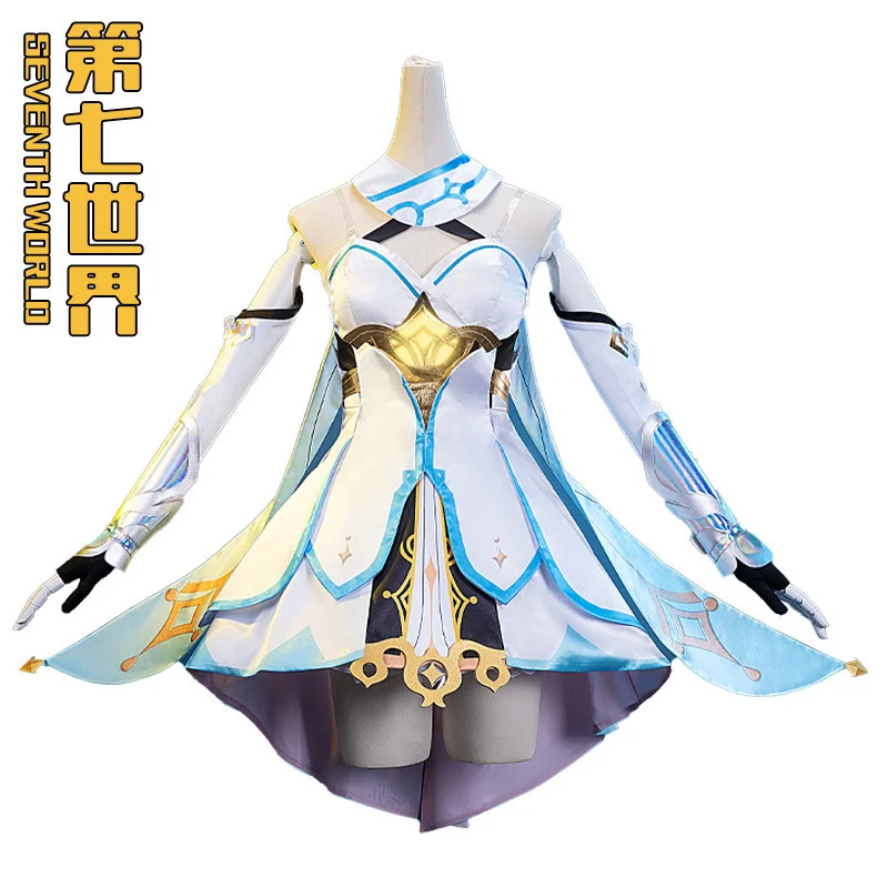 

Game Animation Genshin Impact Lumine Character Full Set Of Cosplay Two-dimensional Game Clothing Suit Christmas Gift