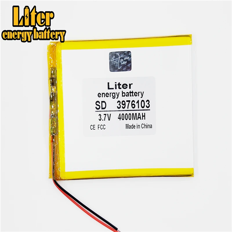 3976103 3 7 V 4000MAH (полимерный литий ионный аккумулятор) аккумулятор для планшетного ПК
