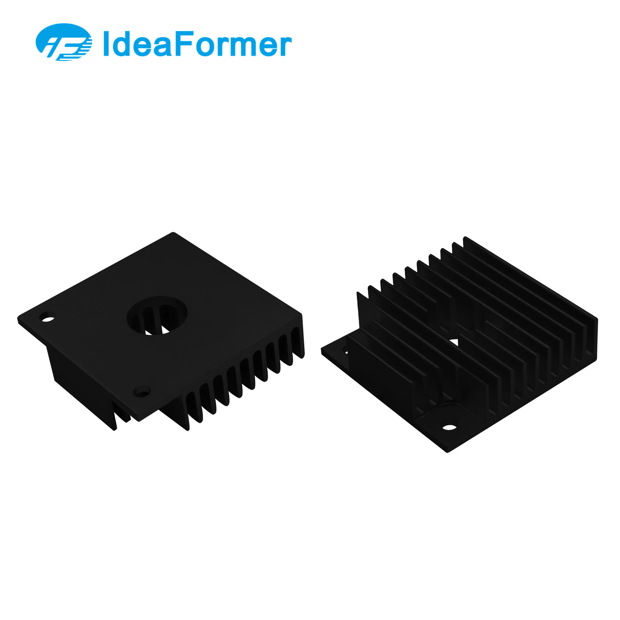 3D Printer Parts Motor Heatsink Black Gold Radiator 40 x 10mm for 42 stepper motor MK7/MK8 Extruder Aluminum Heat Sink | Компьютеры и