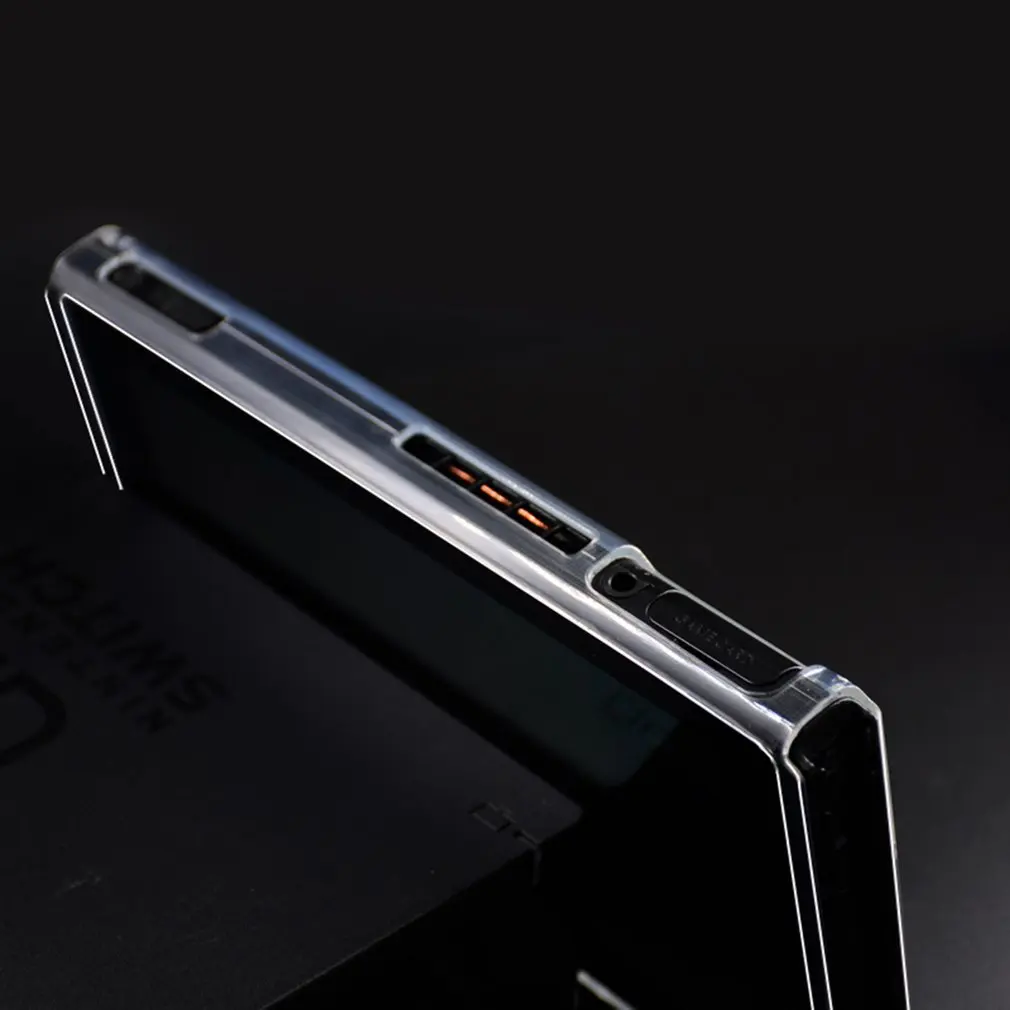 

New Switch Crystal Shell Case Dockable Clear Transparent Protective Cover for Nintendo Switch Nintendoswitch Accessories