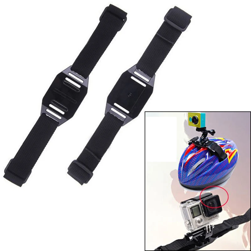

Head Helmet Strap Vented Adjustable Belt Holder Adapter For Go pro Hero 9 8 7 6 5 4 Xiaomi Yi 4K SJCAM SJ5000 SJ4000 Accessories