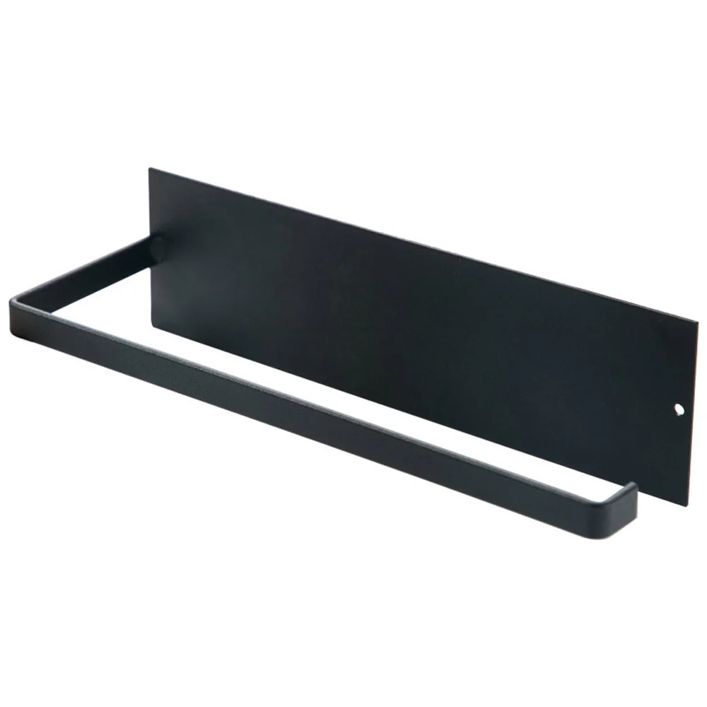 

Wall Mounted Towel Holder Stainless Paper Holder Bathroom Hooks Self-adhesive Durable Holder Wall Mounted