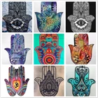 Алмазная 5D Вышивка Рука Фатимы, Набор для вышивки крестиком сделай сам, мозаика в стиле Фэнтези дзен, домашний декор