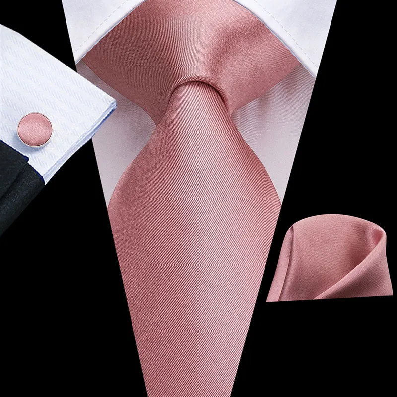 Мужские галстуки красно-белая точка галстук Hanky запонки набор шелк жаккардовые галстуки для мужчин бизнес свадьба Подарки для мужчин галстук SN-1018 - Цвет: SN-3265