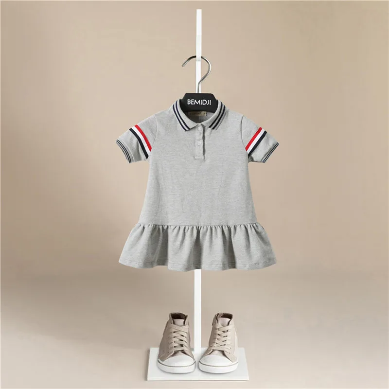 Kids Summer Fashion Girl Party Dress Pink Princess High-grade Children Dresses Boutique Cute Bow for | Детская одежда и обувь