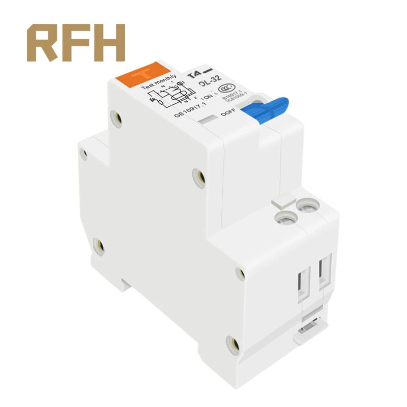 Автоматический выключатель DPNL 1P + N 16A/20A/25A/32A/63A 230V 220V 50HZ/60HZ с защитой от перегрузки