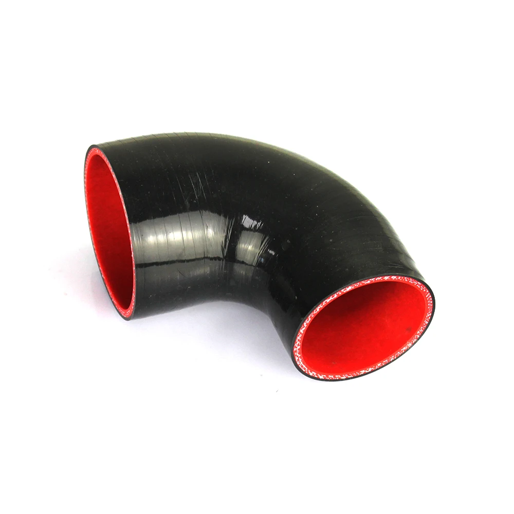 

R-EP 90 degrees Reducer Silicone Elbow Hose 76-89MM Rubber Joiner Inter cooler Cold Air intake Pipe for Cold Air Intake Flexible