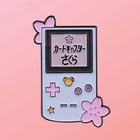 Эмалированная металлическая брошь на лацкан для джинсов