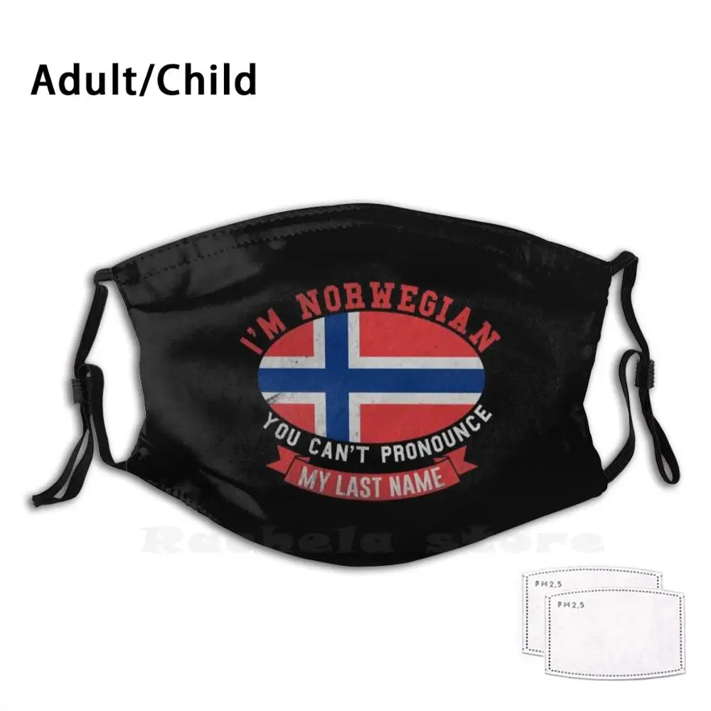 

Norway Adult Kids Anti Dust Filter Diy Mask Norway
