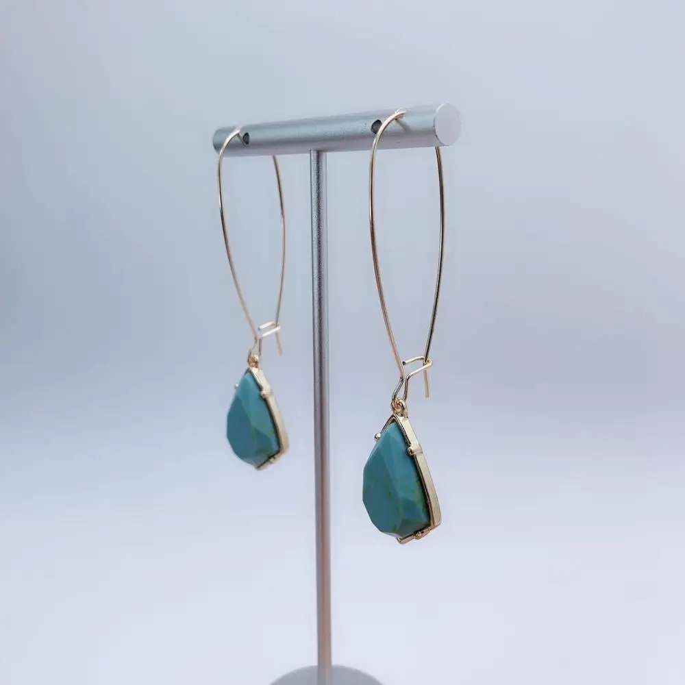 Золотые серьги Модные Ювелирные Свадебные подарки женские аксессуары хорошего