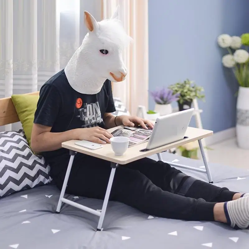 Pliante Small Bed Tray Support Ordinateur Portable Standing Tablo Mesa Laptop Stand Adjustable Desk Computer Study Table |