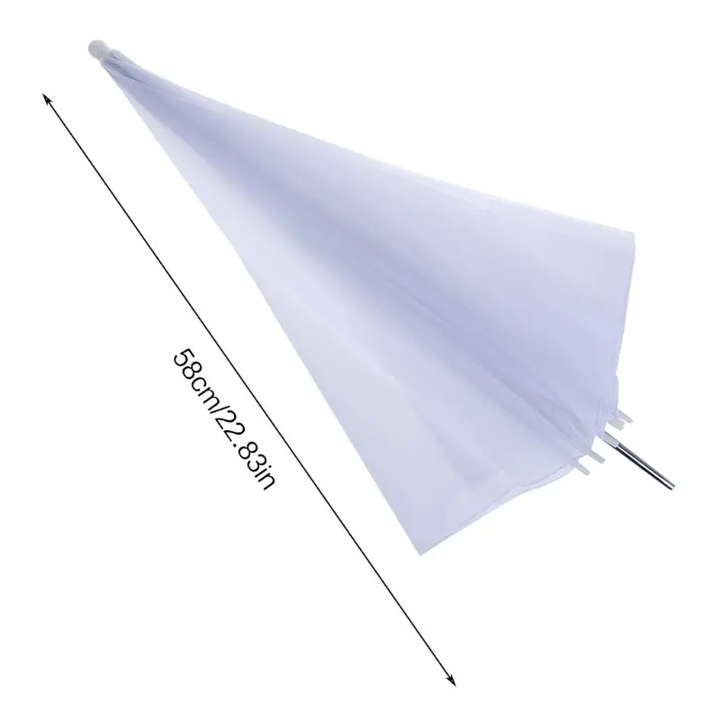 

2021 New Photo Standard Flash Diffuser Translucent Soft Light Umbrella 33" White