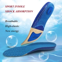 1 pair breathable sports insoles arch support insole shock absorbing cushioning shoe pad for men and women