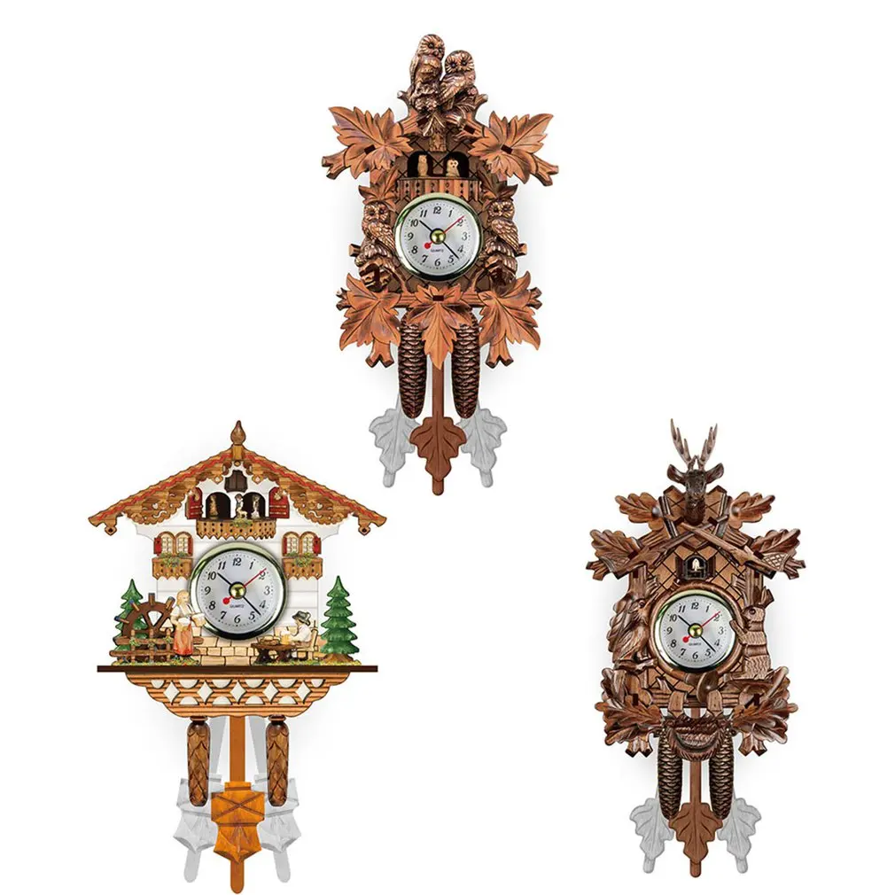 

Часы-Будильник Cuckoo в скандинавском ретро стиле, практичные часы-будильник с ярким рисунком