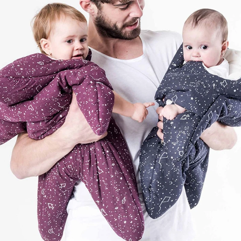 

Baby Winter Sleeping Bag Baby Sleeping Bag Starfish Winter Newborn Prams Bed Swaddle Blanket Wrap Cartoon Bedding