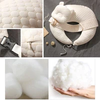 adjustable multifunction breastfeeding pillow for baby infant 3d air layer fabric design u shaped cushion nursing pillow