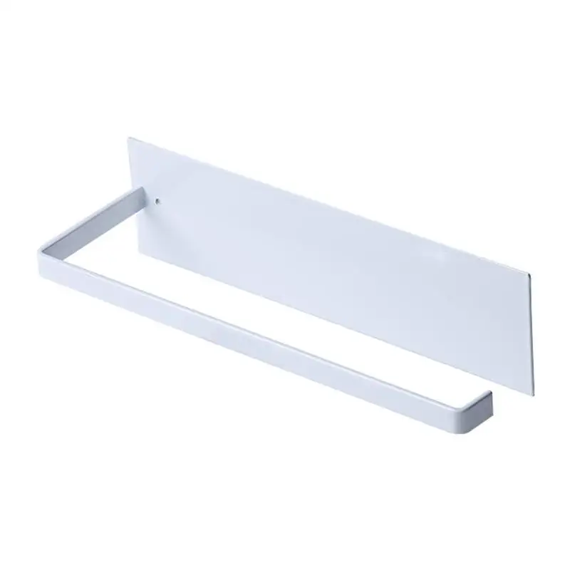

30cm large Self Adhesive Wall Mounted Stainless Steel Toilet Paper Roll Holder Racks Holder Kitchen Roll Tissue Stand Organizer