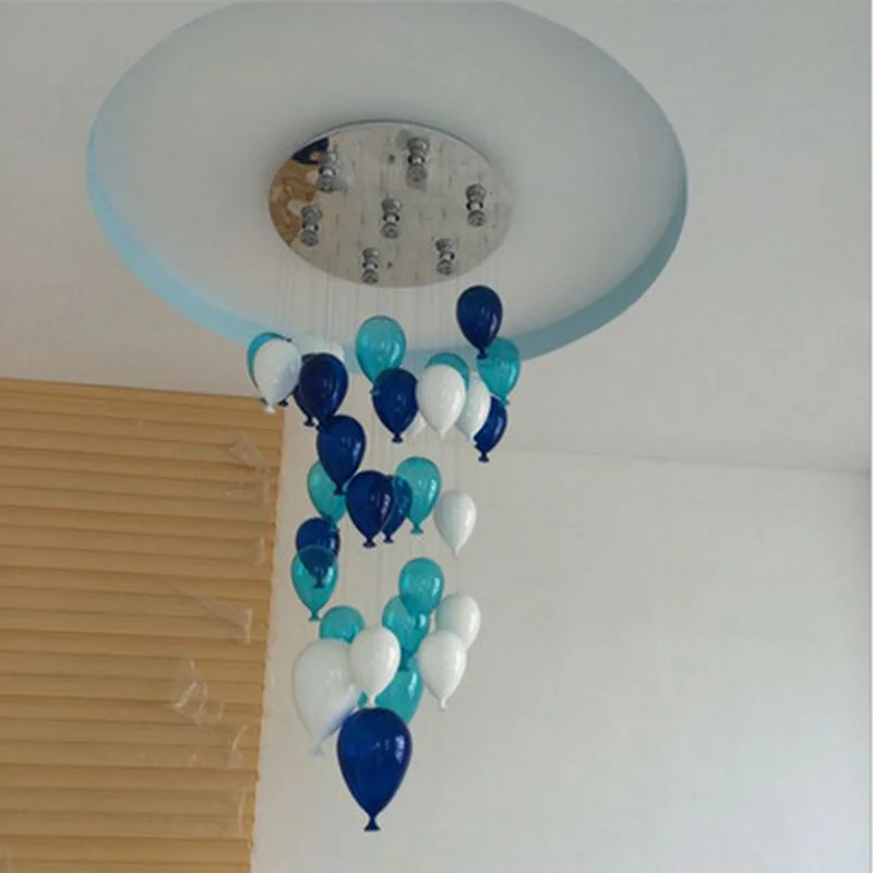 Модная современная светодиодная детская спальная цветная подвеска в виде шара