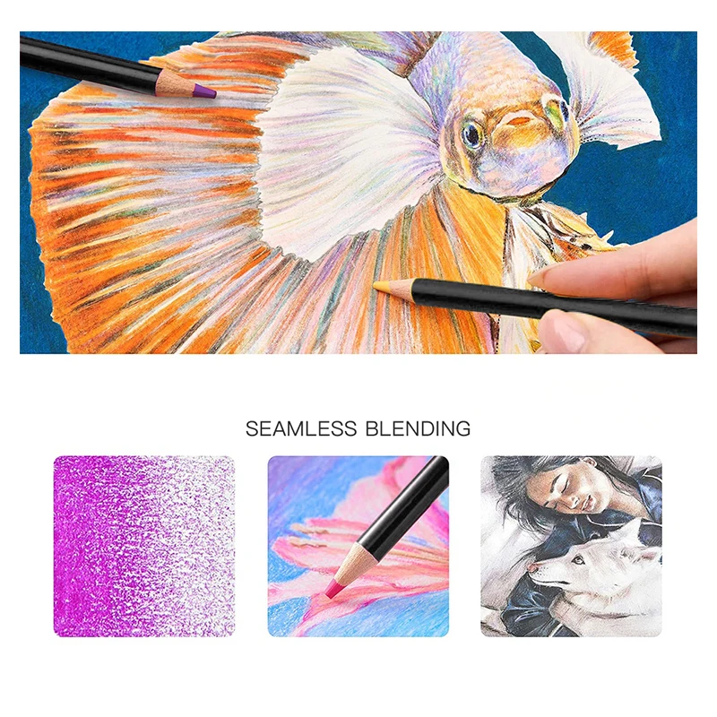 Tanie NYONI Artist Miękkie Kredki Akwarelowe Profesjonalne Rozpuszczalne Kolorowe Kredki Wodne Zestaw Do Rysowania Malowanie Dzieci Dostaw Sztuki