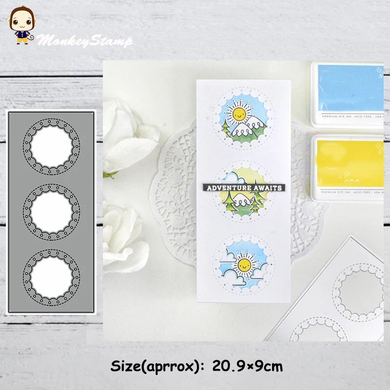 Прямоугольные оконные трафареты для скрапбукинга декоративные бумажные карты