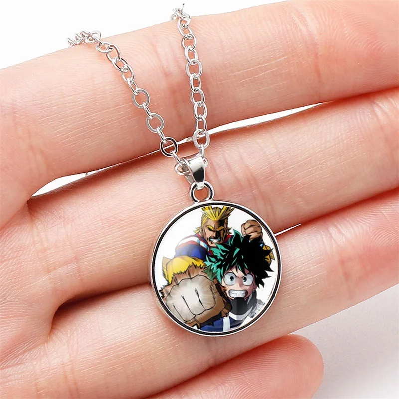 Ожерелье фигурку my hero Академия цепочка с подвеской в минималистическом и