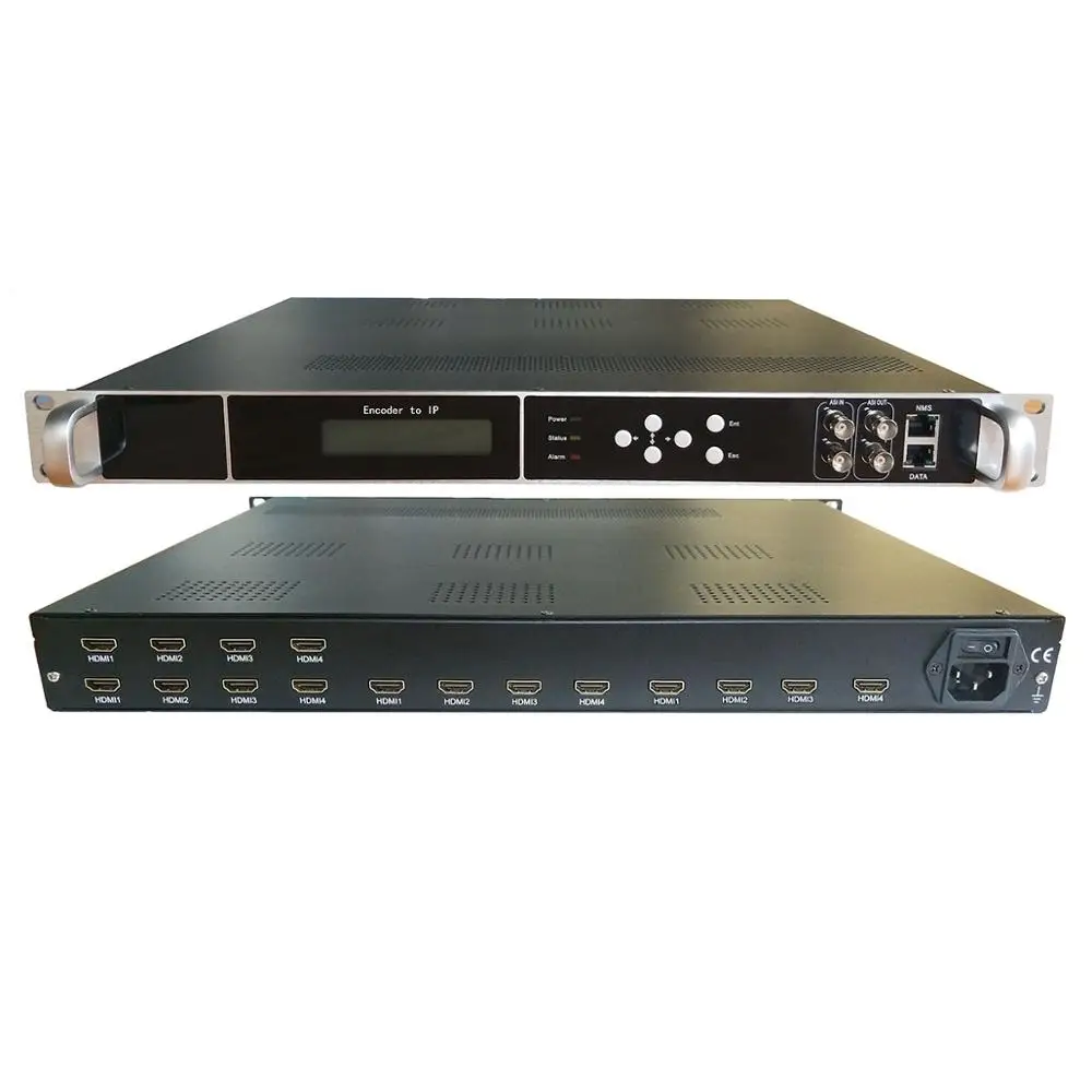 16-канальный HDMI HD H264 кодировщик с ASI и IP-выходом |