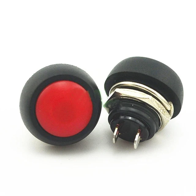 6 Pcs/Set 12mm Waterproof Momentary Push Button Switches I88 | Обустройство дома