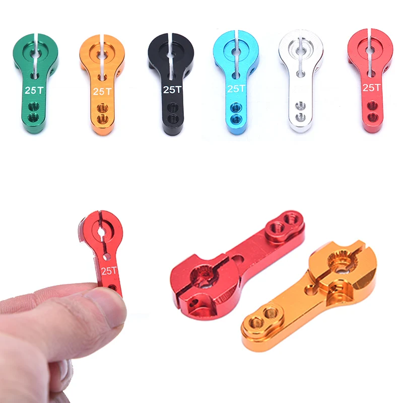 

1 шт. Алюминий сплав 25T MG995 MG996R усилитель руля ручной рычаг для RC автомобиль детали гусеничного трактора 3,4*1,4 см