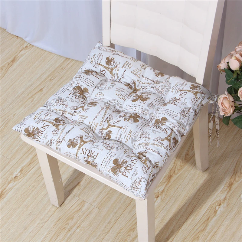 Подушка для сиденья хлопковая 40 см мягкая дышащая подушка офиса дома ресторана |