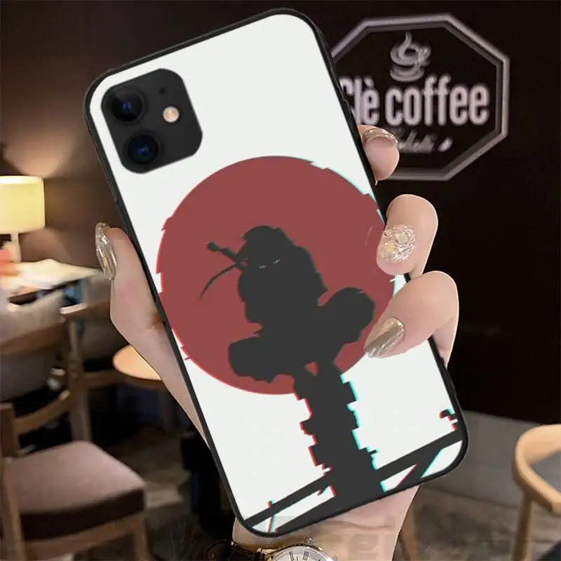 Мультяшный Аниме Наруто Чехол для телефона чехол iPhone 6 7 8plus X XS XR MAX 11 pro Pro Max новый