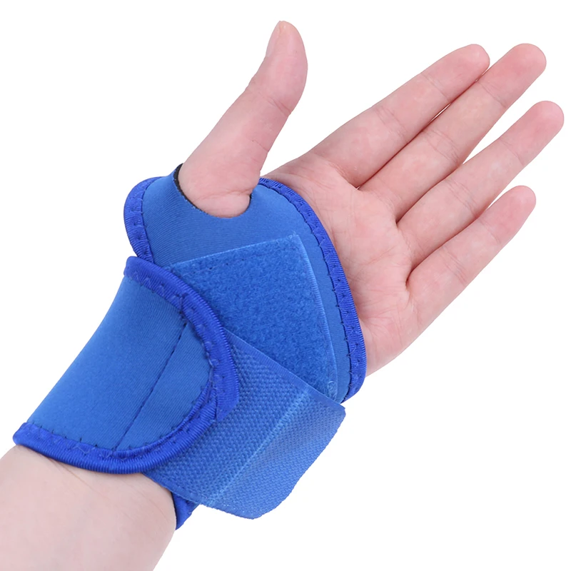 1 шт. регулируемая стальная скоба для поддержки запястья браслет с шипами