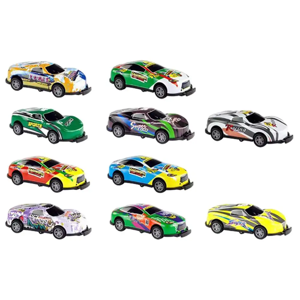 

10PCS Children Stunt Toy Car Alloy Pull Back Car Ejection Jumping Stunt Car Flip Dump Car Toy Children Birthday Gift Model Car